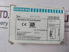 Siemens 5Sx4 Miniature Circuit Breaker 5Sx41