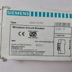 Siemens 5Sx4 Miniature Circuit Breaker 5Sx41