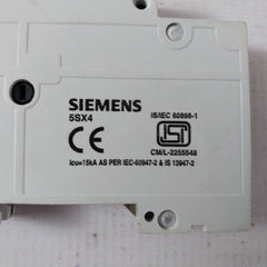 Siemens 5Sx4 Miniature Circuit Breaker 5Sx41