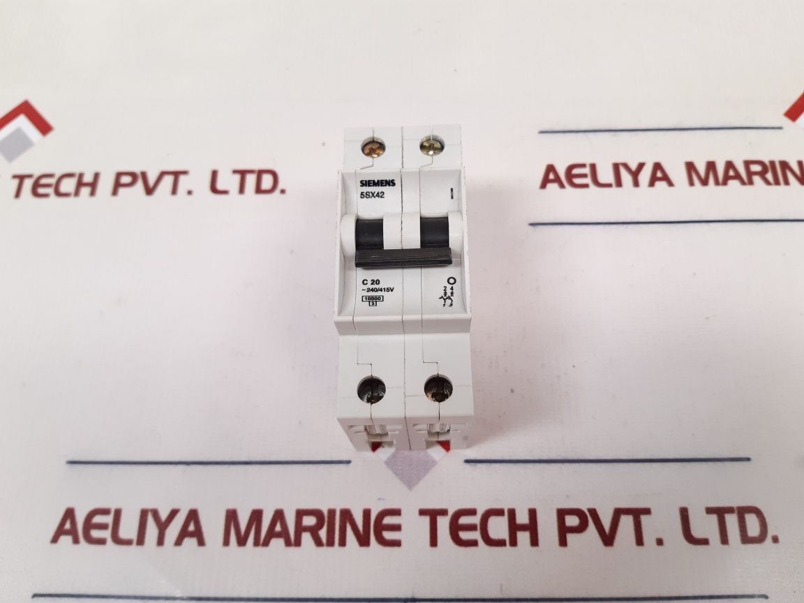 Siemens 5Sx42 C20 Miniature Circuit Breaker