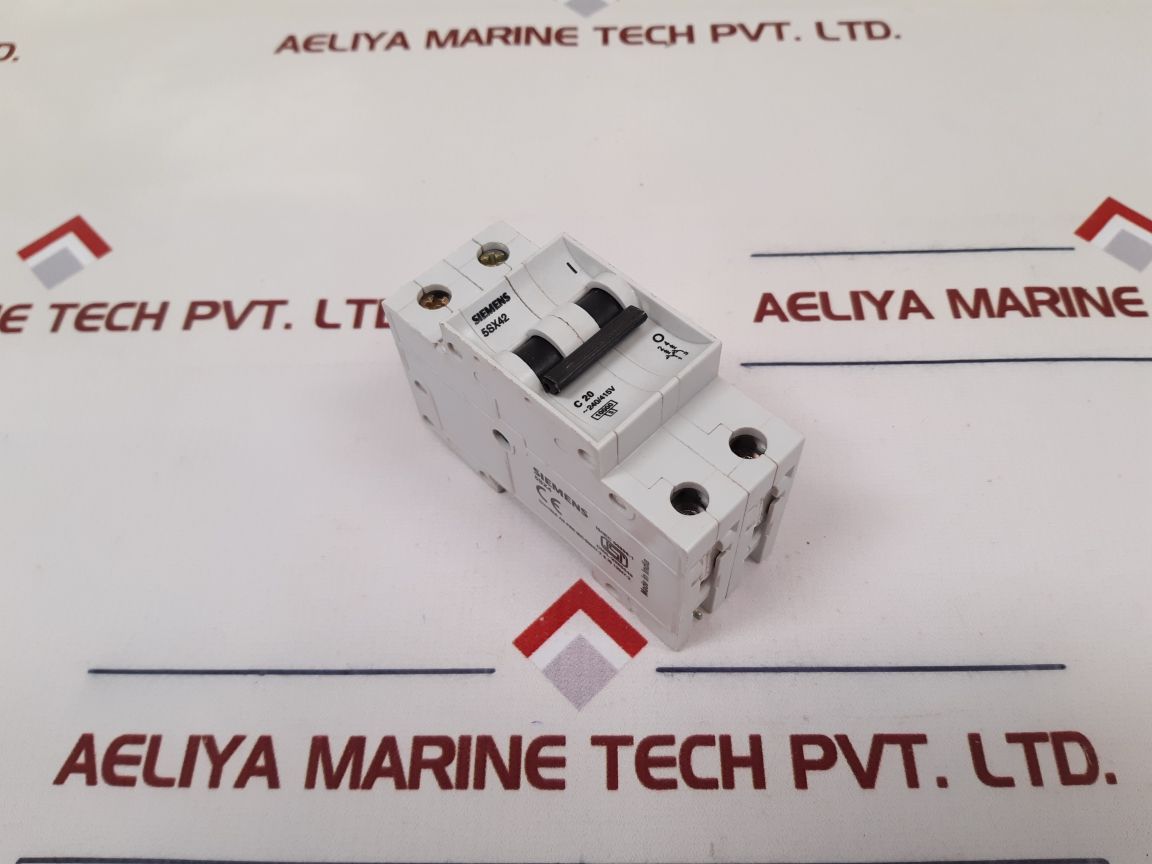 Siemens 5Sx42 C20 Miniature Circuit Breaker 20A Scbr-5Sx42207Rc