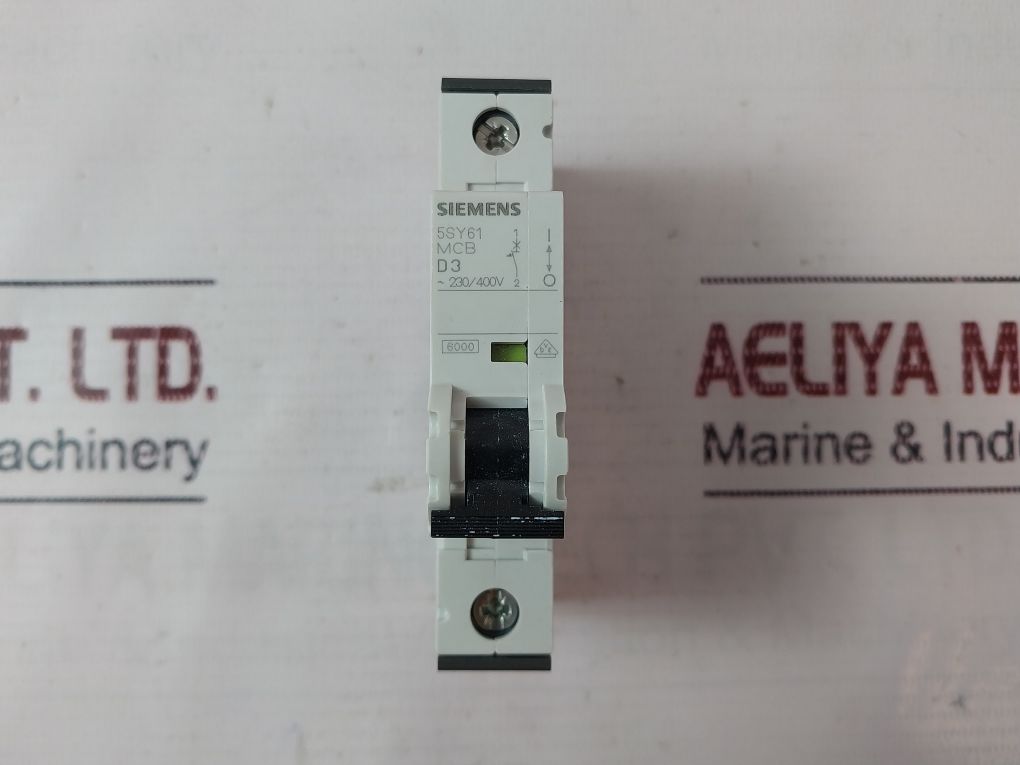 Siemens 5Sy6103-8 Miniature Circuit Breaker 230/400V