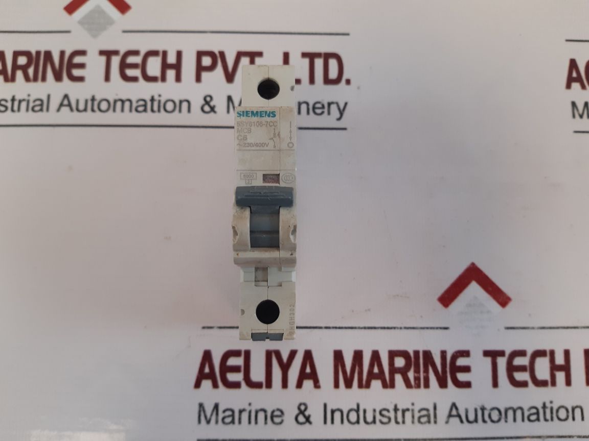 Siemens 5Sy6106-7Cc Circuit Breaker