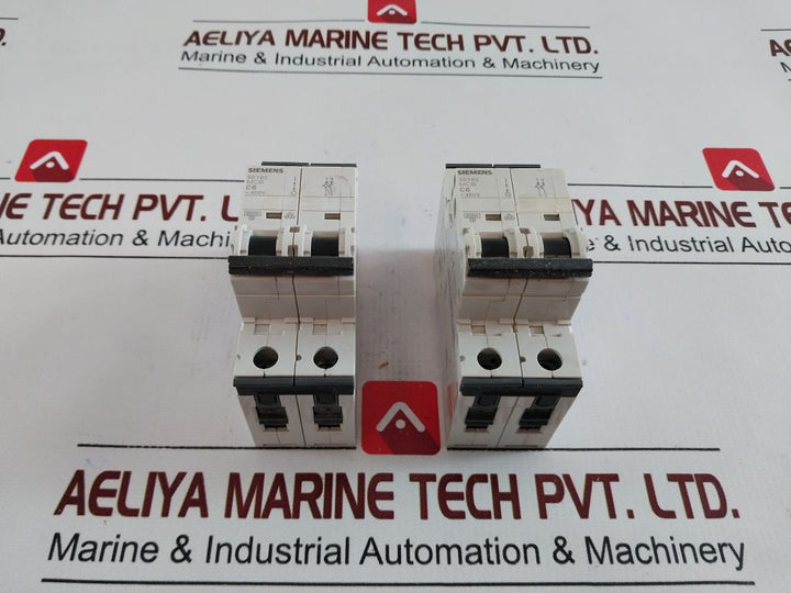 Siemens 5Sy62 Mcb C6 Circuit Breaker
