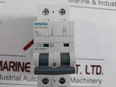 Siemens 5Sy7201-8Cc Miniature Circuit Breaker