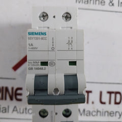Siemens 5Sy7201-8Cc Miniature Circuit Breaker
