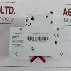 Siemens 5Sy7201-8Cc Miniature Circuit Breaker 