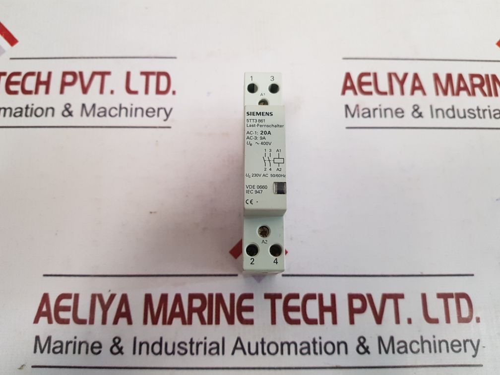 Siemens 5Tt3 861 Ampere Bipolar Contactor