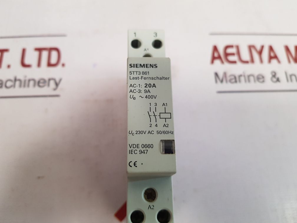 Siemens 5Tt3 861 Ampere Bipolar Contactor