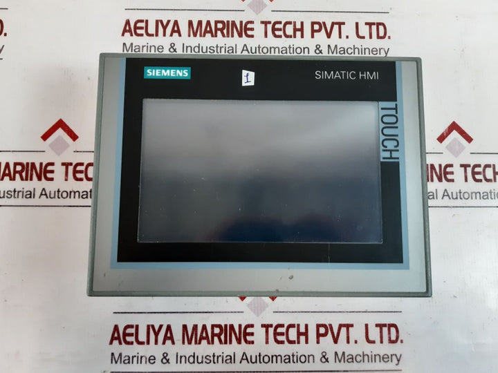 Siemens 6Av2 124-0Gc01-0Ax0 Simatic Hmi Touch Panel