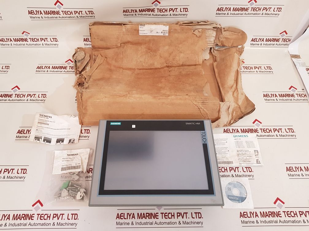 Siemens Simatic Hmi 6Av2 124-0Mc01-0Ax0 Comfort Panel And Itc