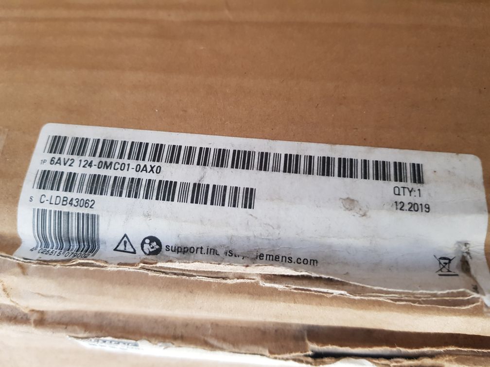 Siemens Simatic Hmi 6Av2 124-0Mc01-0Ax0 Comfort Panel And Itc(Touch Is Not Working)