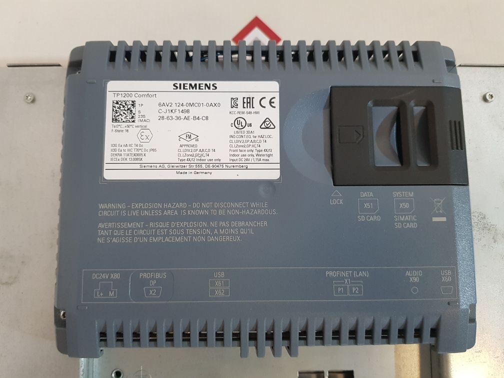 Siemens Simatic Hmi 6Av2 124-0Mc01-0Ax0 Comfort Panel And Itc(Touch Is Not Working)