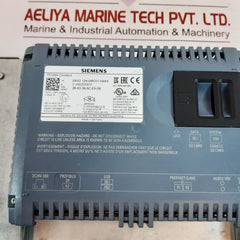 Siemens 6Av2 124-0Mc01-0Ax0 Simatic Hmi Touch Panel