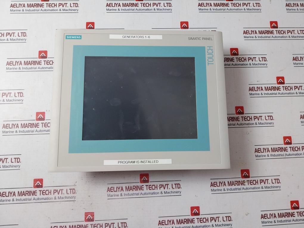 Siemens 6Av6 545-0Cc10-0Ax0 Simatic Touch Panel Ip65 24Vdc