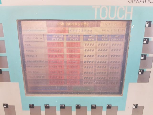 Siemens 6Av6 642-0Da01-1Ax1 Operator Panel