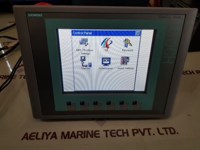 Siemens 6Av6 647-0Ac11-3Ax0 Ktp600 Basic Color Panel
