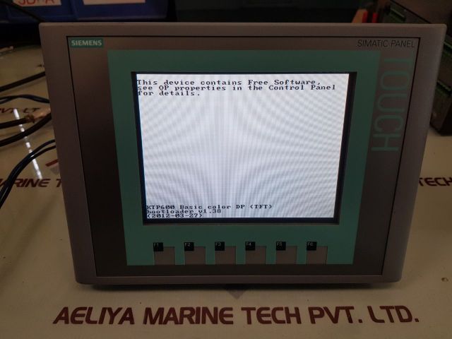 Siemens 6Av6 647-0Ac11-3Ax0 Ktp600 Basic Color Panel
