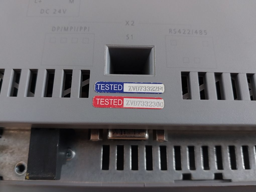 Siemens 6Av6 647-0Ac11-3Ax0 Ktp600 Basic Color Panel
