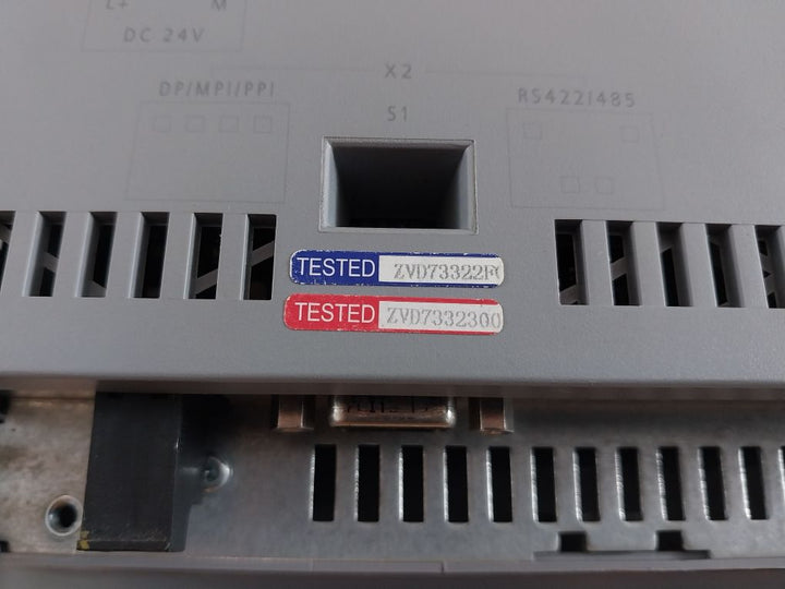 Siemens 6Av6 647-0Ac11-3Ax0 Ktp600 Basic Color Panel
