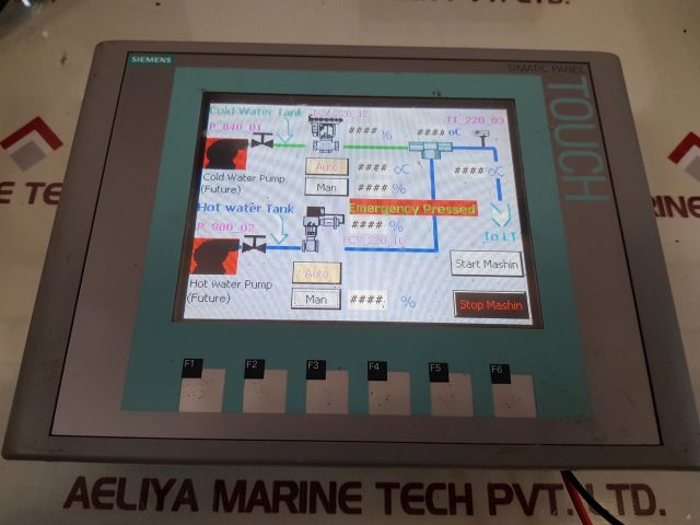 Siemens 6Av6 647-0Ad11-3Ax0 Ktp600 Basic Color Panel
