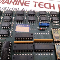 Siemens 6dd1600-0af0 processor module