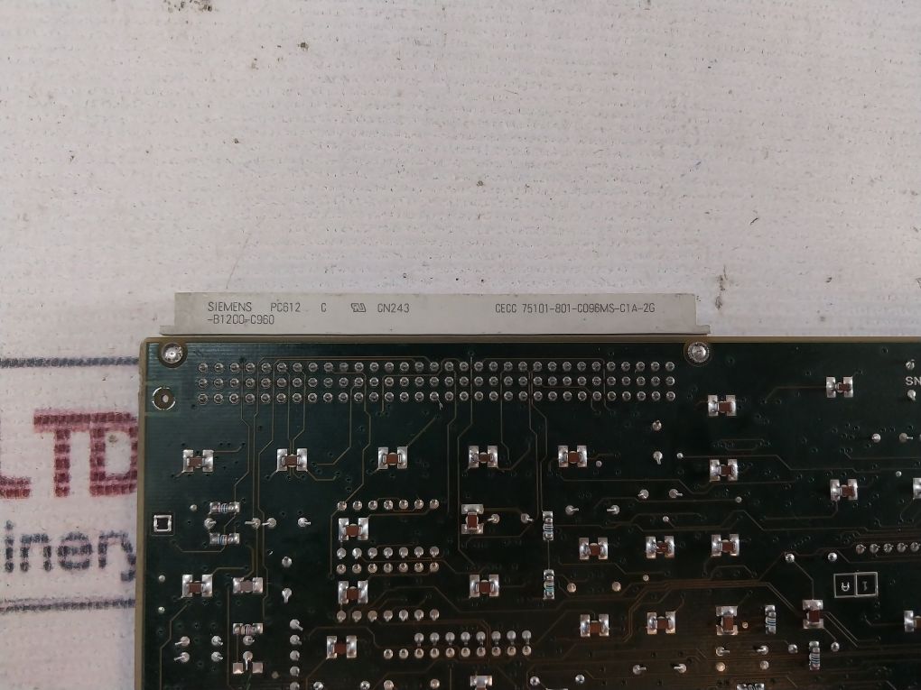 Siemens 6Dd1606-1Aa0 Processor Module Pc612 C