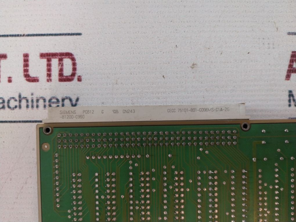 Siemens 6Dd1611-0Ae0 Coupling Memory Module