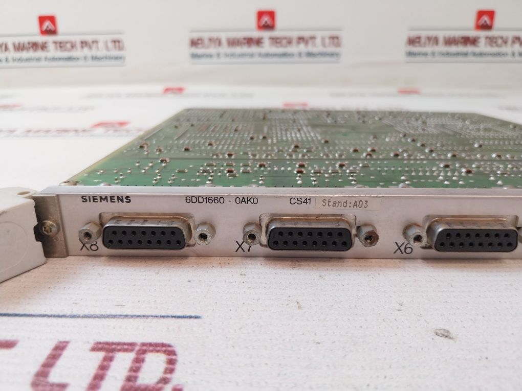 Siemens 6Dd1660-0Ak0 Communication Module