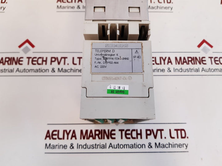 Siemens 6Dr1114-1Jj43-0Nn0 Universal Controller