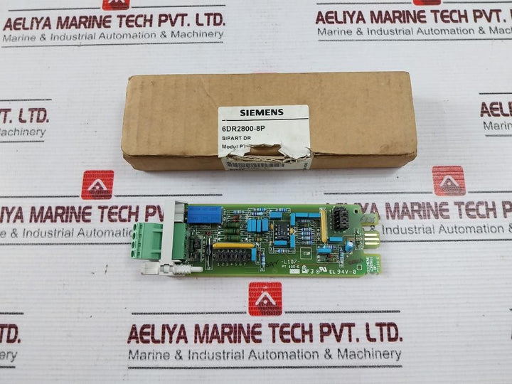Siemens 6Dr2800-8P Input Module For Pt 100-e