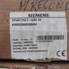 Siemens 6Dr5020-0Ng00-0Aa0 Sipart Ps2 I/P Positioner