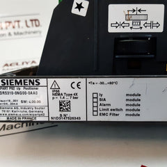 Siemens 6Dr5310-0Ng00-0Aa0 Ps10116-a-21 Hart Positioner