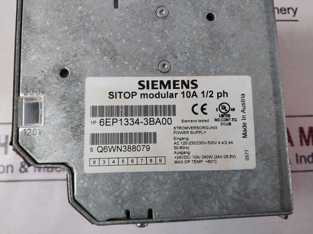 Siemens 6E91 334-3Ba00