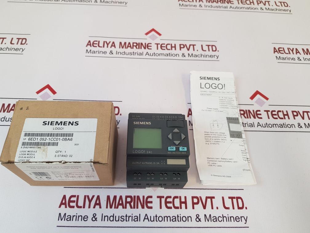 Siemens 6Ed1 052-1Cc01-0Ba6 Logic Module