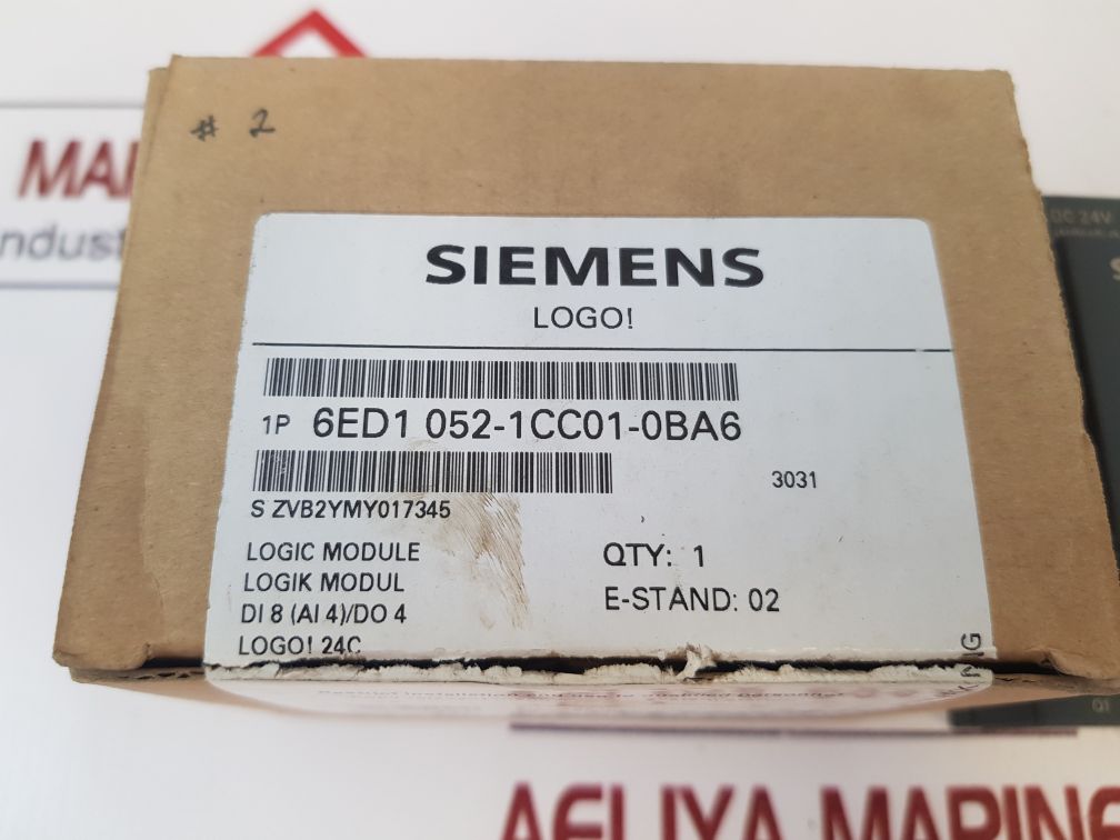 Siemens 6Ed1 052-1Cc01-0Ba6 Logic Module