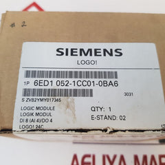 Siemens 6Ed1 052-1Cc01-0Ba6 Logic Module