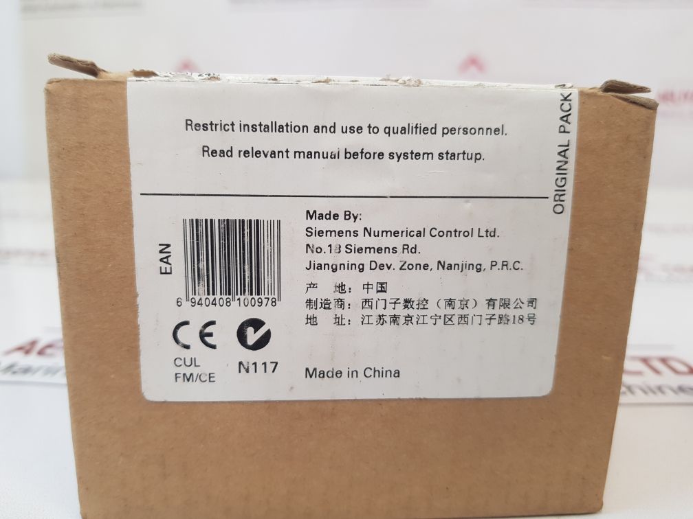 Siemens 6Ed1 052-1Cc01-0Ba6 Logic Module