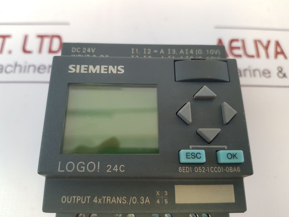 Siemens 6Ed1 052-1Cc01-0Ba6 Logic Module