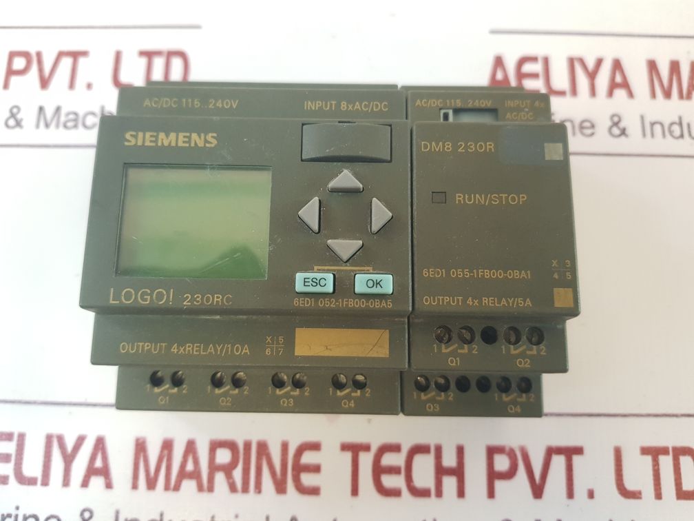 Siemens 6Ed1 052-1Fb00-0Ba5 And 6Ed1 055-1Fb00-0Ba1 Modules