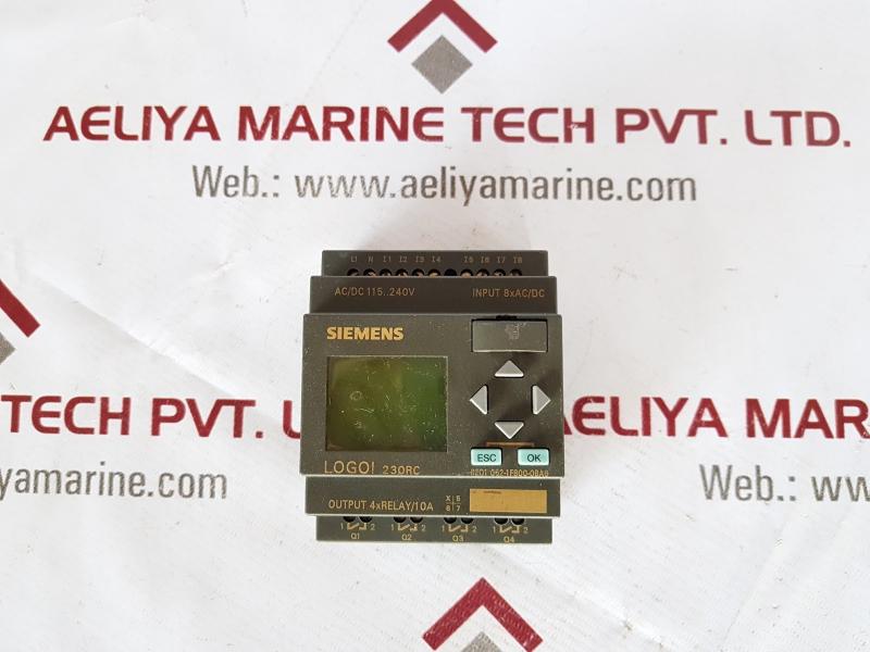 Siemens 6Ed1 052-1Fb00-0Ba6 Logic Module 4Xrelay/10A