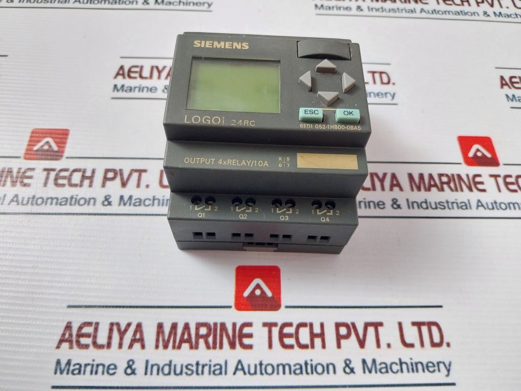 Siemens 6Ed1 052-1Hb00-0Ba5 Input 8 Output 4 Relay 240V 10A