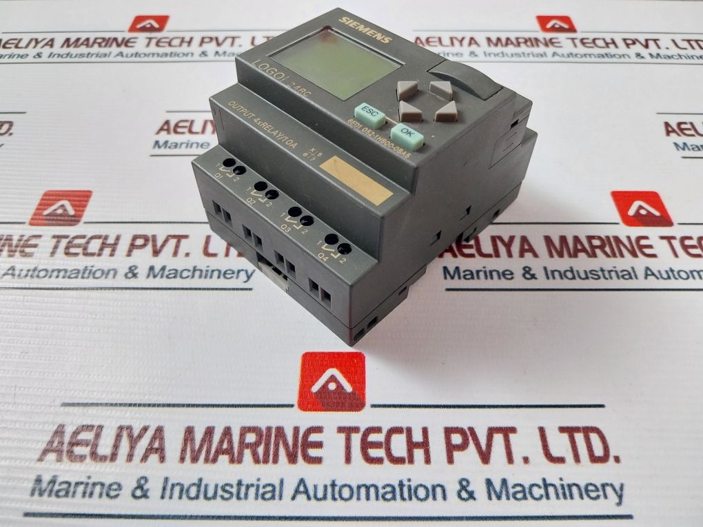 Siemens 6Ed1 052-1Hb00-0Ba5 Input 8 Output 4 Relay 240V 10A