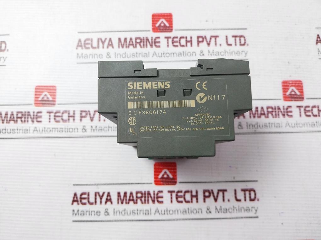 Siemens 6Ed1 052-1Md00-0Ba3 Logic Module 4Xrelay/10A