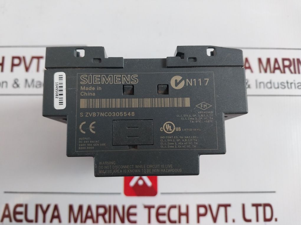 Siemens 6Ed1 052-1Md00-0Ba6 Logic Module 6Ed1 055-1Mb00-0Ba1