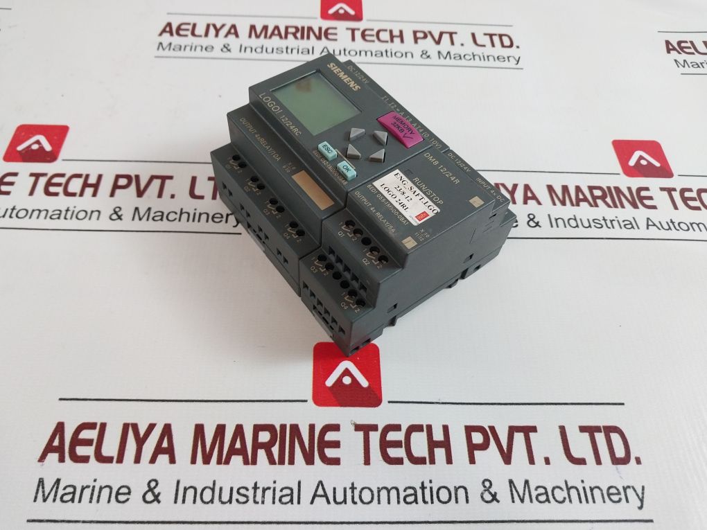 Siemens 6Ed1 052-1Md00-0Ba6 Logic Module 6Ed1 055-1Mb00-0Ba1