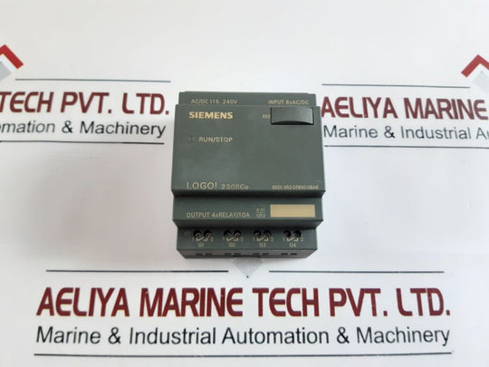 Siemens 6Ed1 052-2Fb00-0Ba6 Logo! 230Rco Output 4Xrelay10A Module