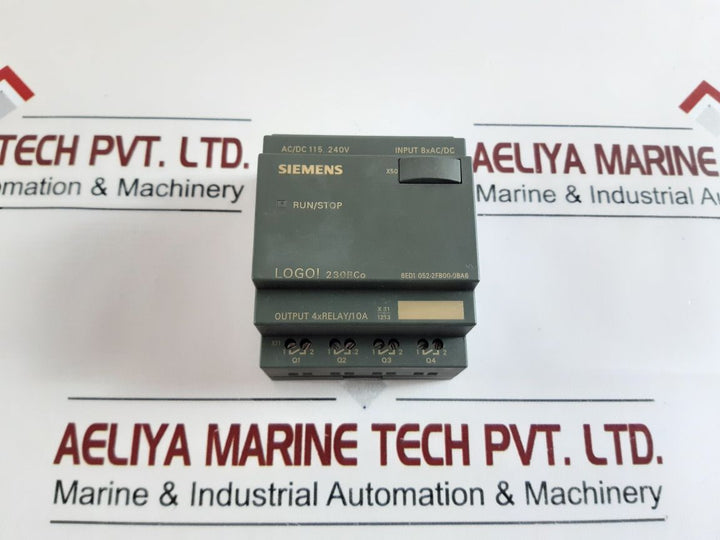 Siemens 6Ed1 052-2Fb00-0Ba6 Logo! 230Rco Output 4Xrelay10A Module