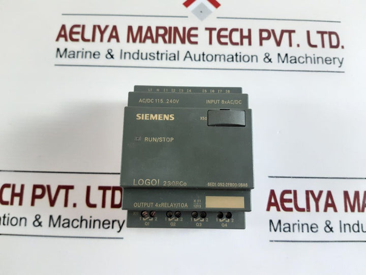 Siemens 6Ed1 052-2Fb00-0Ba6 Logo! 230Rco Output 4Xrelay10A Module