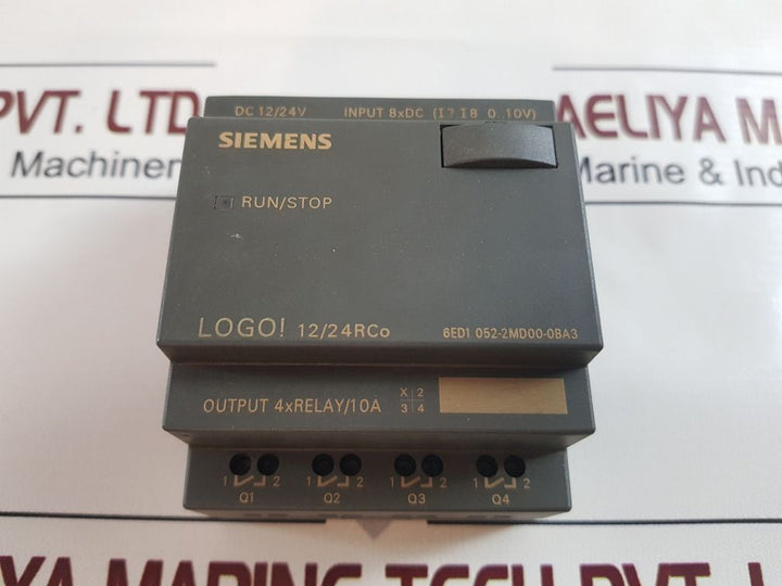 Siemens 6Ed1 052-2Md00-0Ba3 12/24Rco Programmable Logic Plc Module